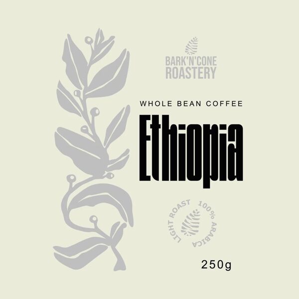 Kafijas pupiņas ETHIOPIA, 0,25 kg